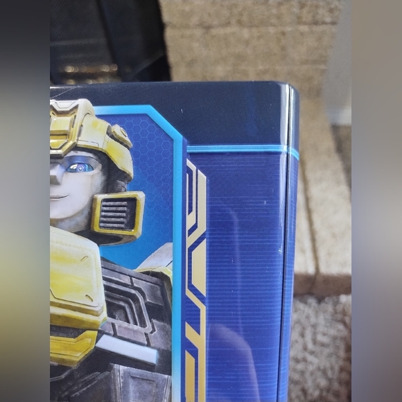 New Cinemark Popcorn Bucket Tin Transformers One - Picture 9 of 15